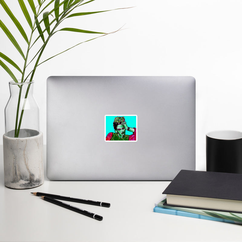 Frida laptop stickers