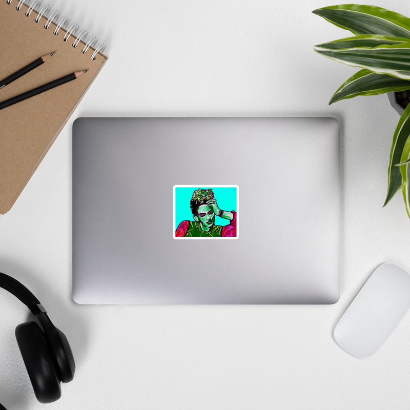 Frida laptop stickers