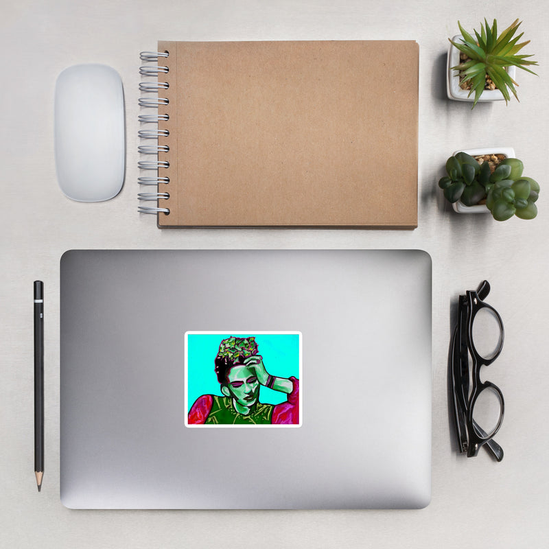 Frida laptop stickers