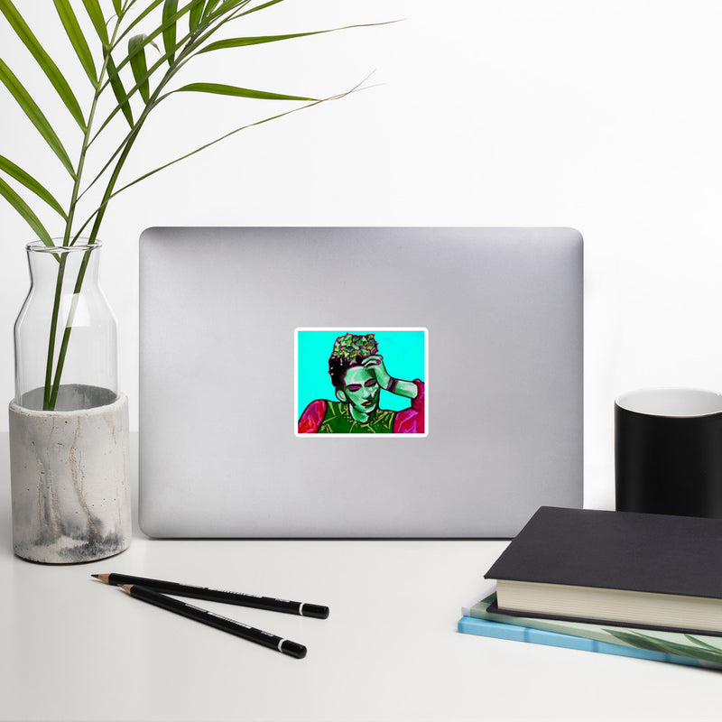 Frida laptop stickers