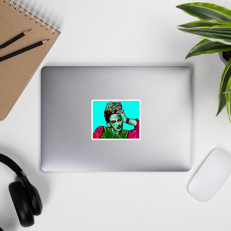 Frida laptop stickers